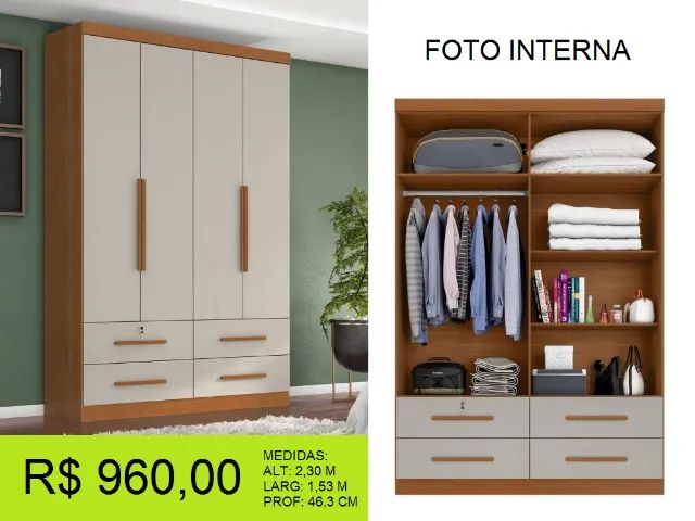 Roupeiro - entrega imediata  - Foto 2