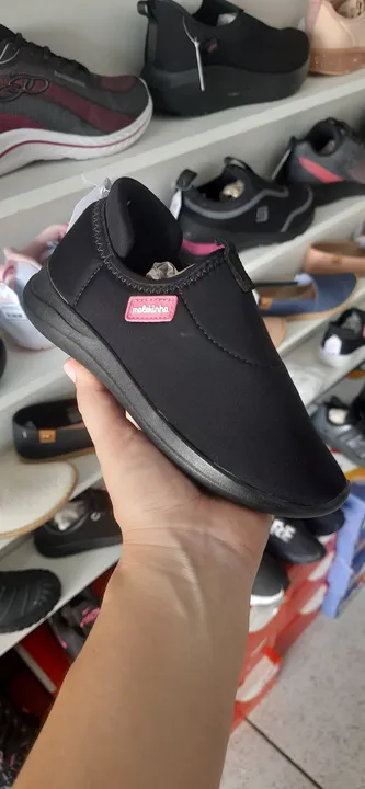 Tênis Molekinha Feminino Preto - Novo Casual Conforto