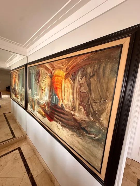 Quadro de óleo sobre tela (Jozan 1993)