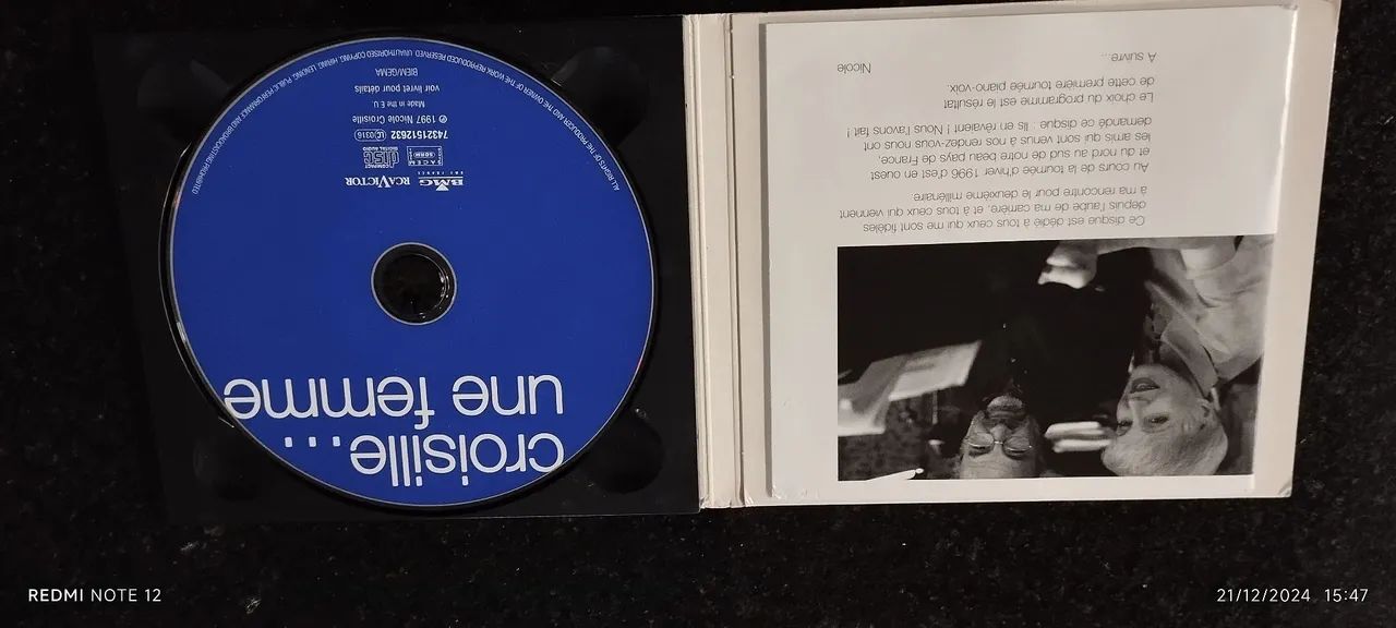 CD- Croisille - Une Femme - Foto 2