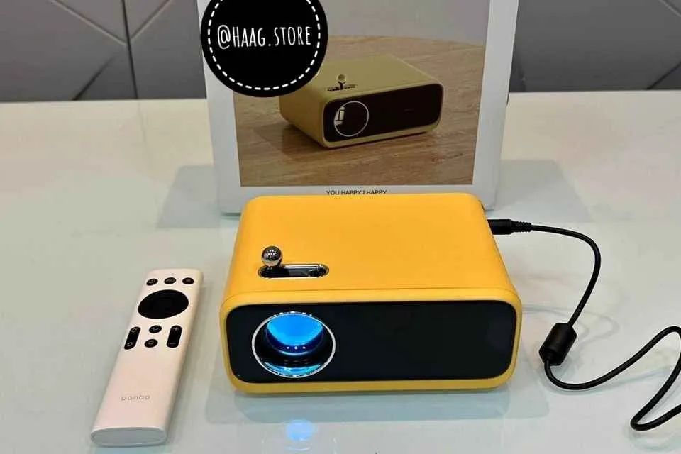 Mini Projetor Xiaomi Wanbo Multimídia 720-1080p/200 ansi/40 a 120p - Foto 5
