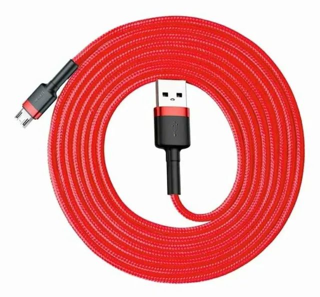 Cabo Micro USB Baseus 2 Metros - Foto 4