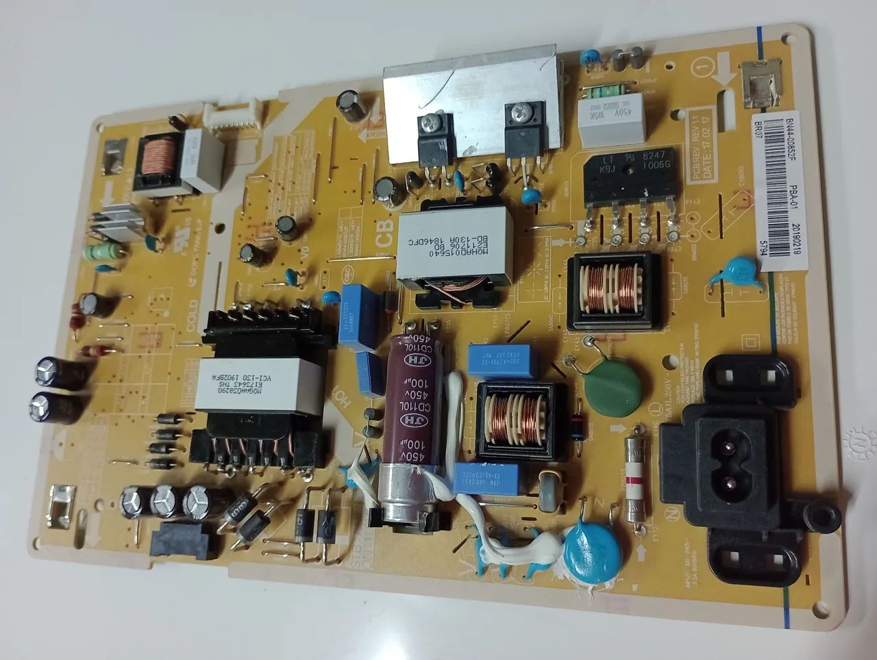 PLACA FONTE TV SAMSUNG UN43J5290AG