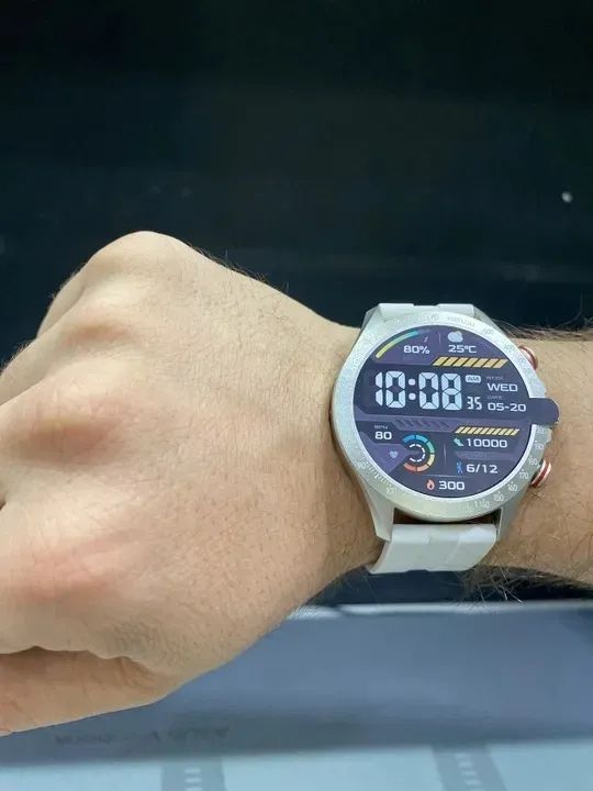 Relogio Smartwatch Haylou Solar Pro Tela 1,43" Chamada Bluetooth Loja Coimbra Computadores