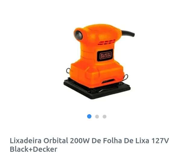 Lixadeira Black Decker 220v