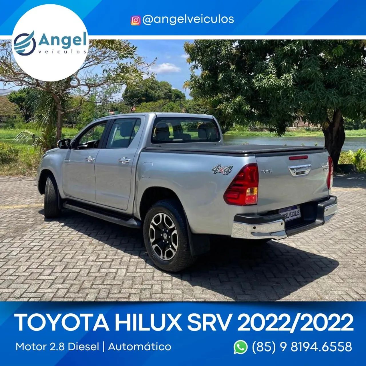 Hilux 22/22 2.8 SRV Aut 4x4 diesel Estado de 0kmVlr 238.990,00? - Foto 2