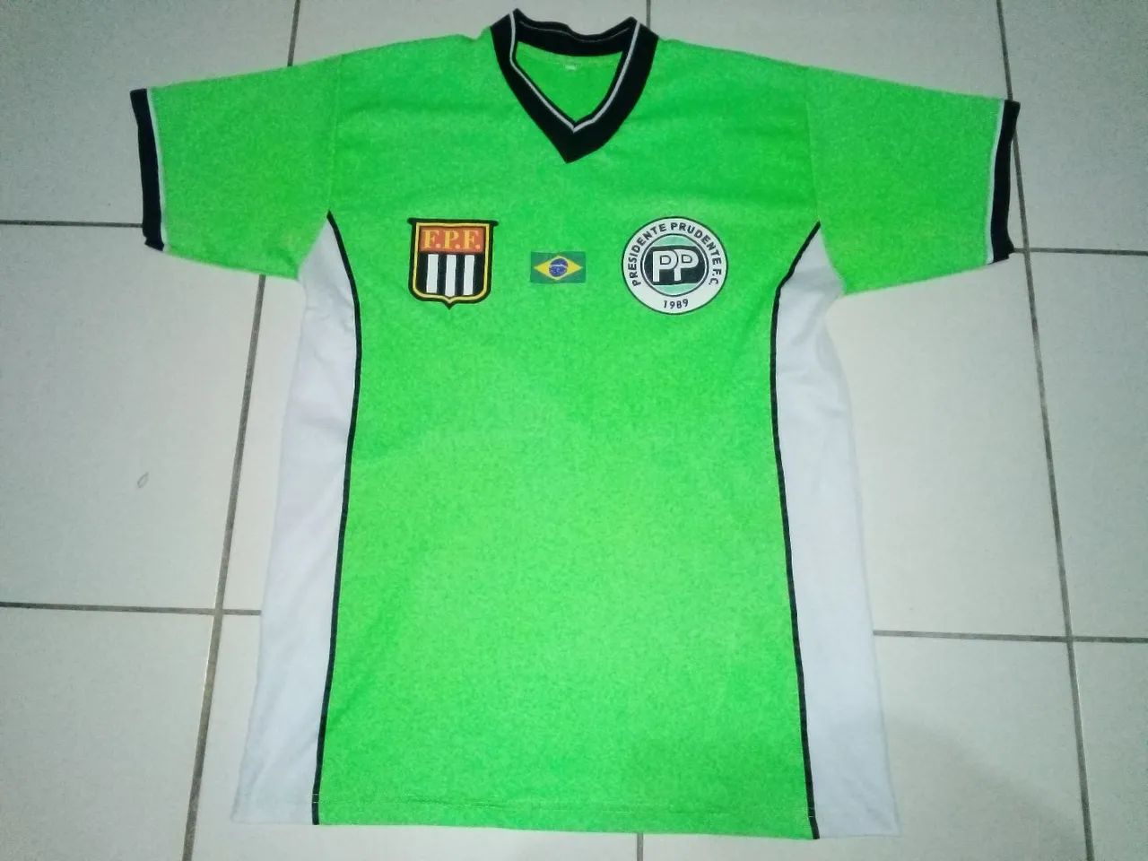 Camisa Presidente Prudente Futebol Clube tamanho P treino 