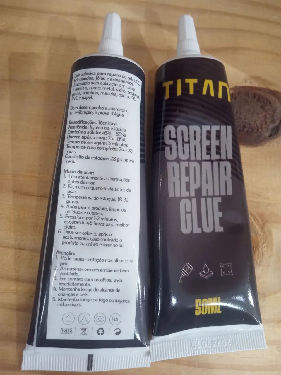 Cola multiuso 50ml titanpara display/telas - Foto 5