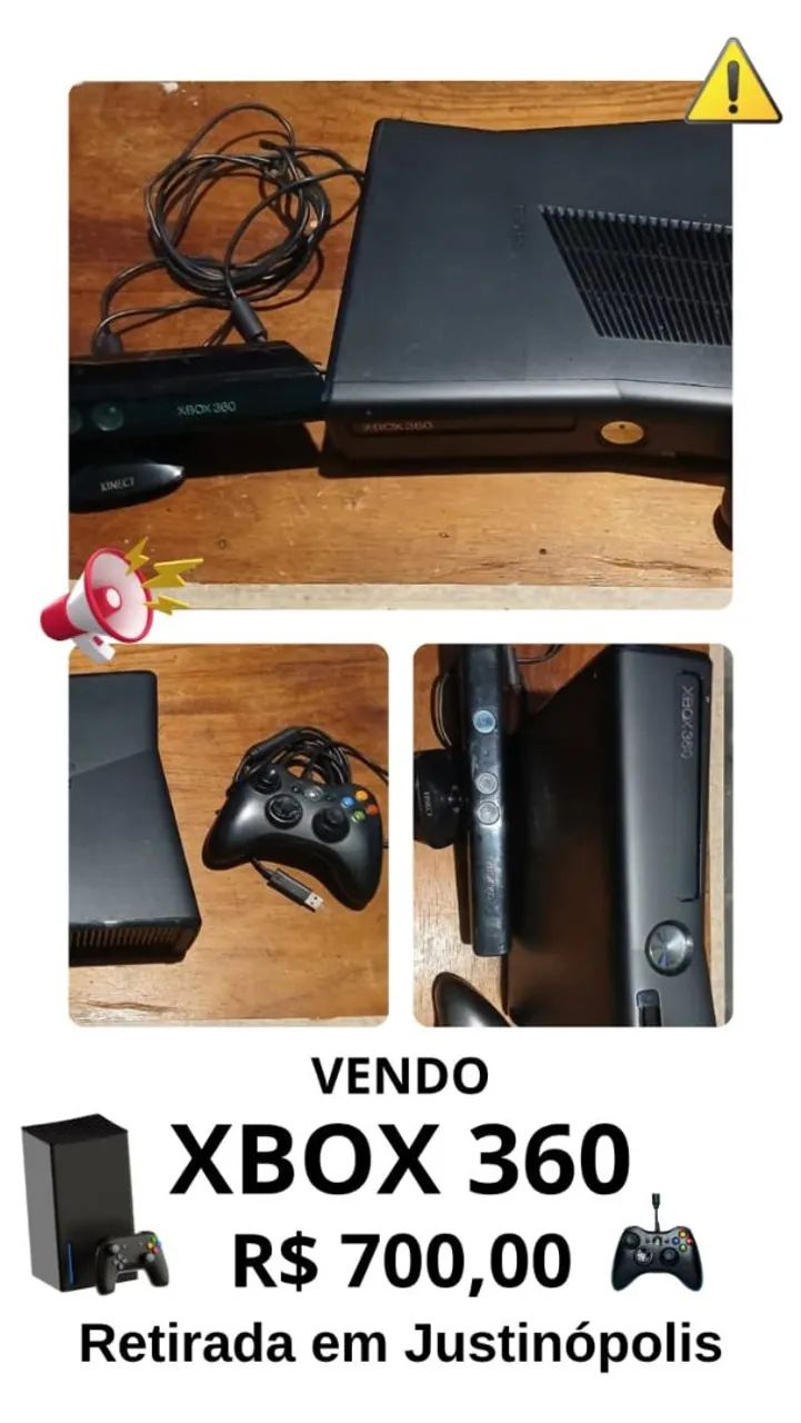 Xbox 360 Seminovo - Justinópolis