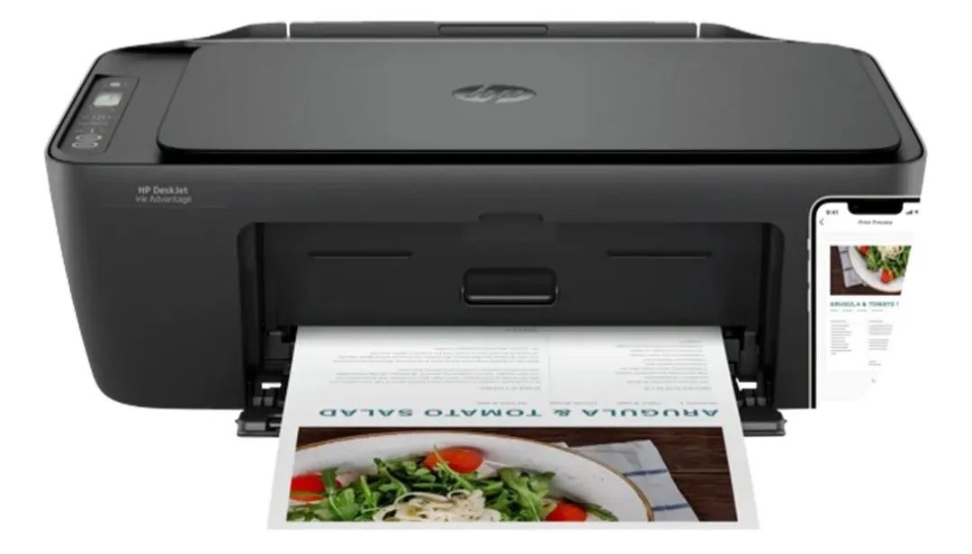 Impressora Multifuncional HP Deskjet Advantage 2774 cor preta 100V/240V Bibolt - Foto 4