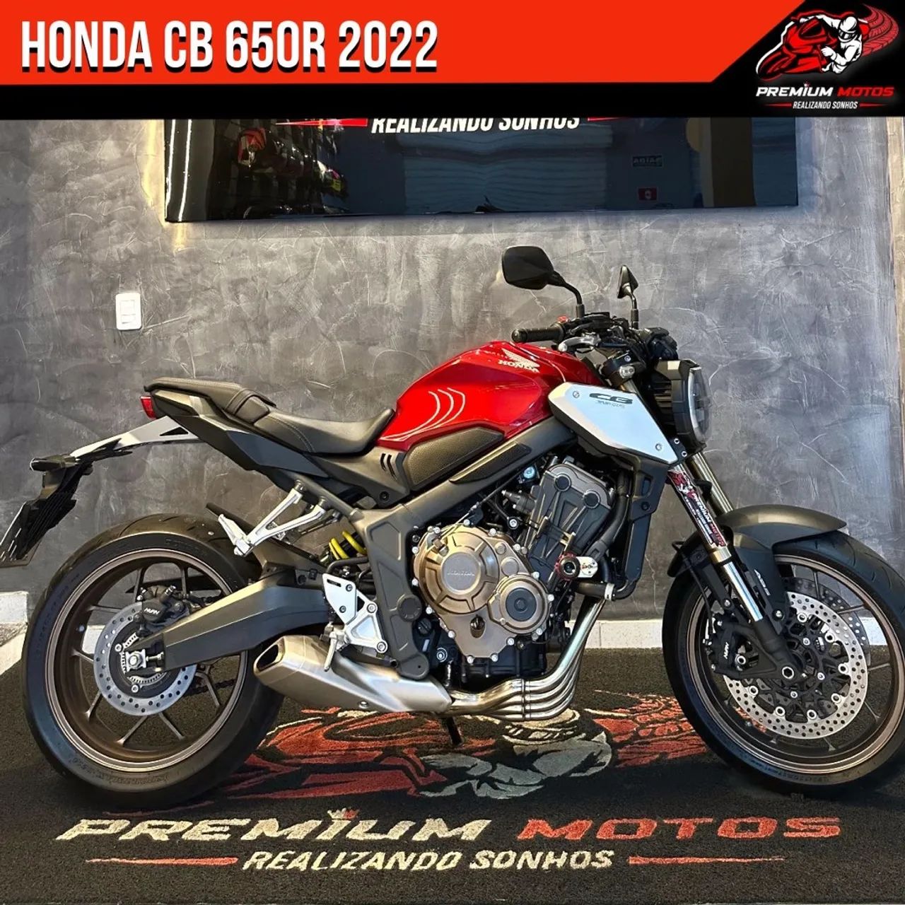 Cb 650r Abs 2022 com  2.633KM RODADOS
