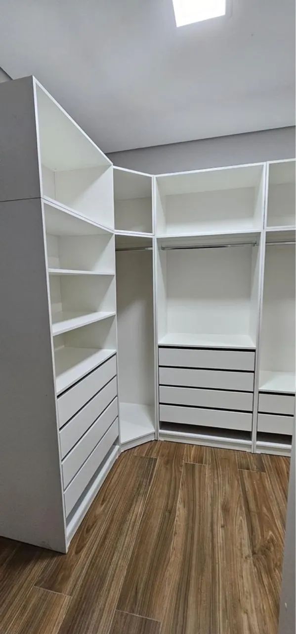 Closet Modulados  Branco MDF