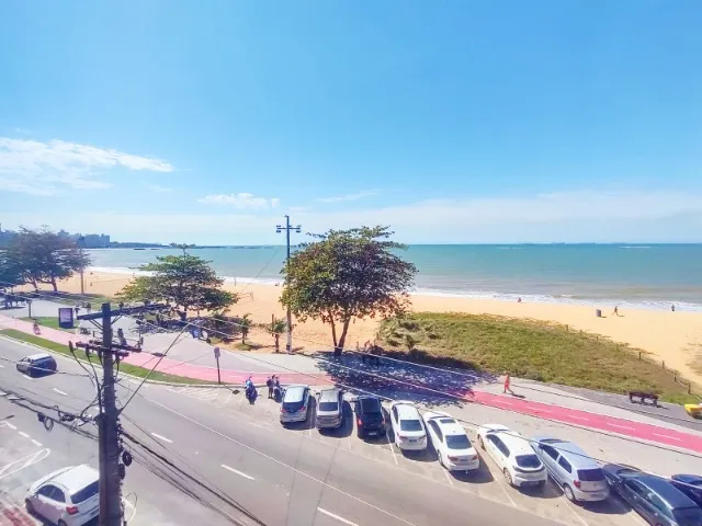 2q com Linda Vista de frente pro Mar - Praia da Costa