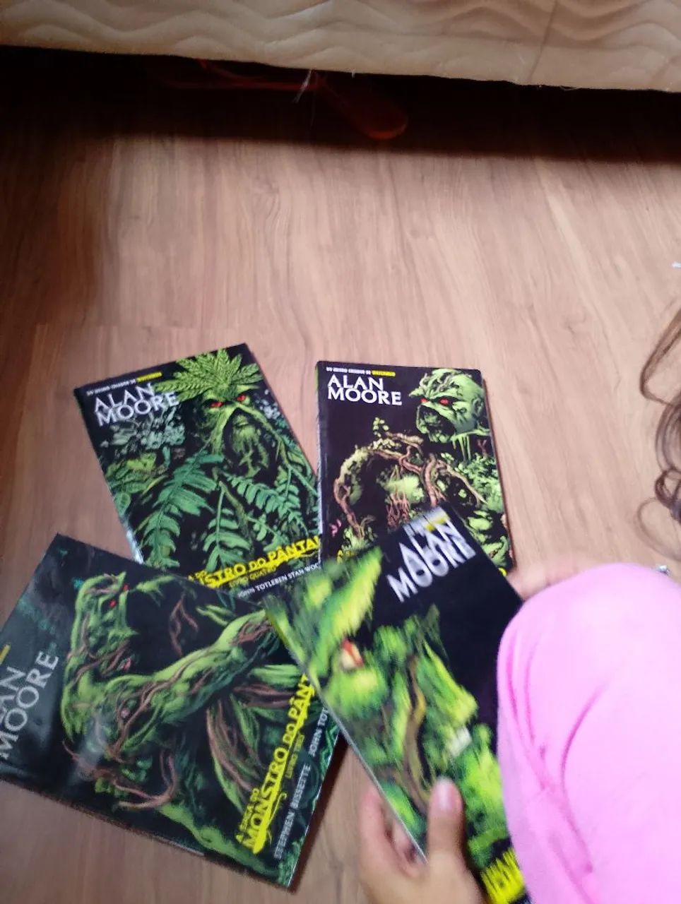 A Saga do Monstro do Pântano - Coleção livro 1 ao 4 - Foto 2