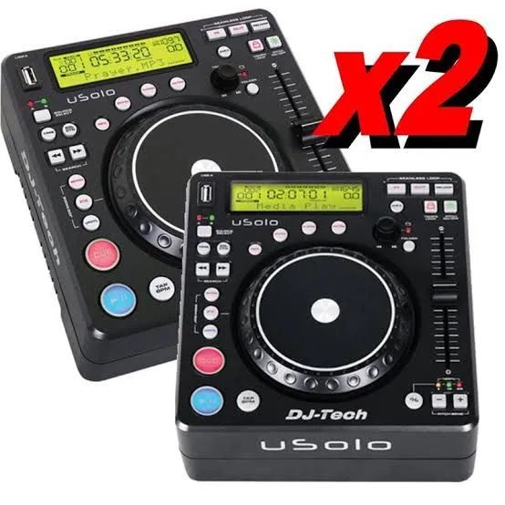 Mesa de Som Numark M4 e 2 Controladores DJ-Tech Usolo-e - Foto 2