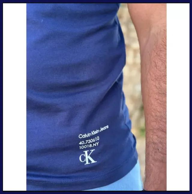 CAMISETA MALHA PIMA - AZUL MARINHO P - Foto 2