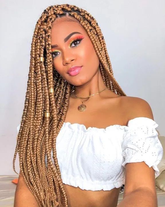 Tranças box braids R$100,00