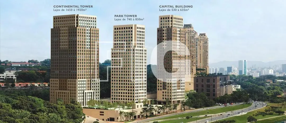 SALAS COMERCIAIS - CAPITAL BUILDING - CIDADE JARDIM CORPORATE - Venda - 281 m² - 12 Vagas