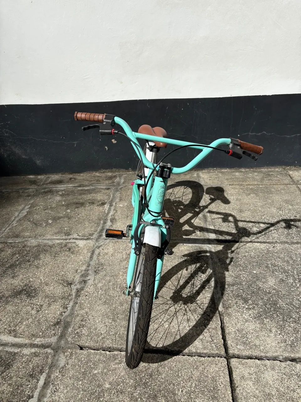 Bicicleta passeio infantil Nathor Antolella aro 20 acqua - Foto 4