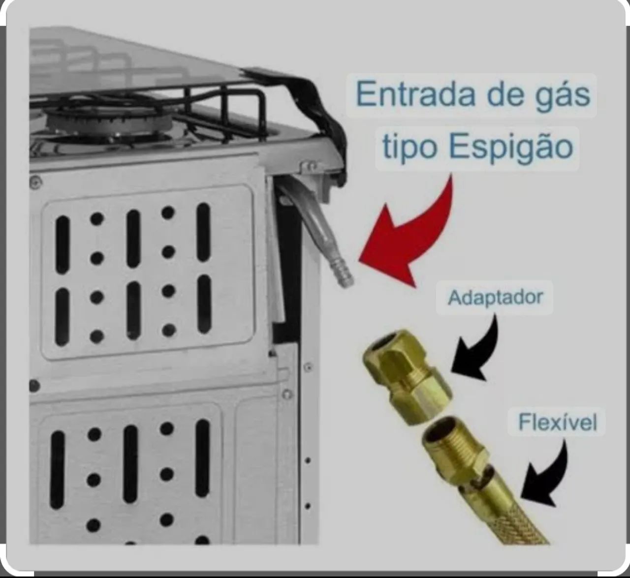 Instalação de gás encanado 