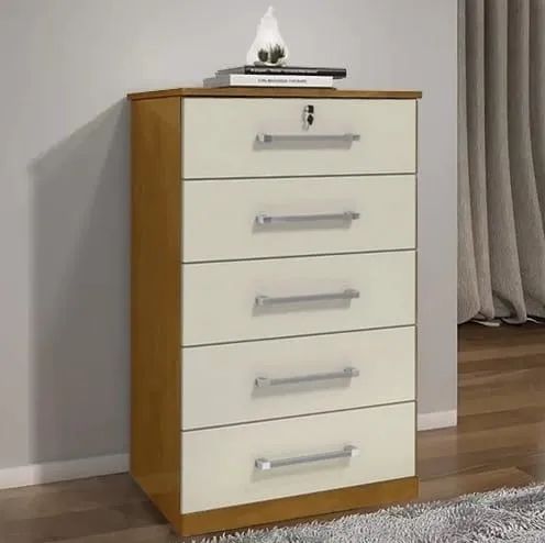 Cômoda 5 gavetas JL- Entrega Rápida.