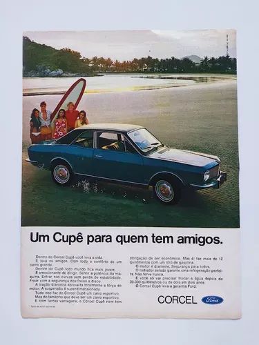 Ford Corcel I ou Belina I - Propaganda original de revista de época - Foto 3
