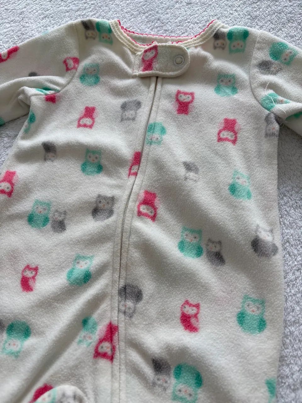 Macacão estampado CARTERS 3 MESES feminino - Foto 2
