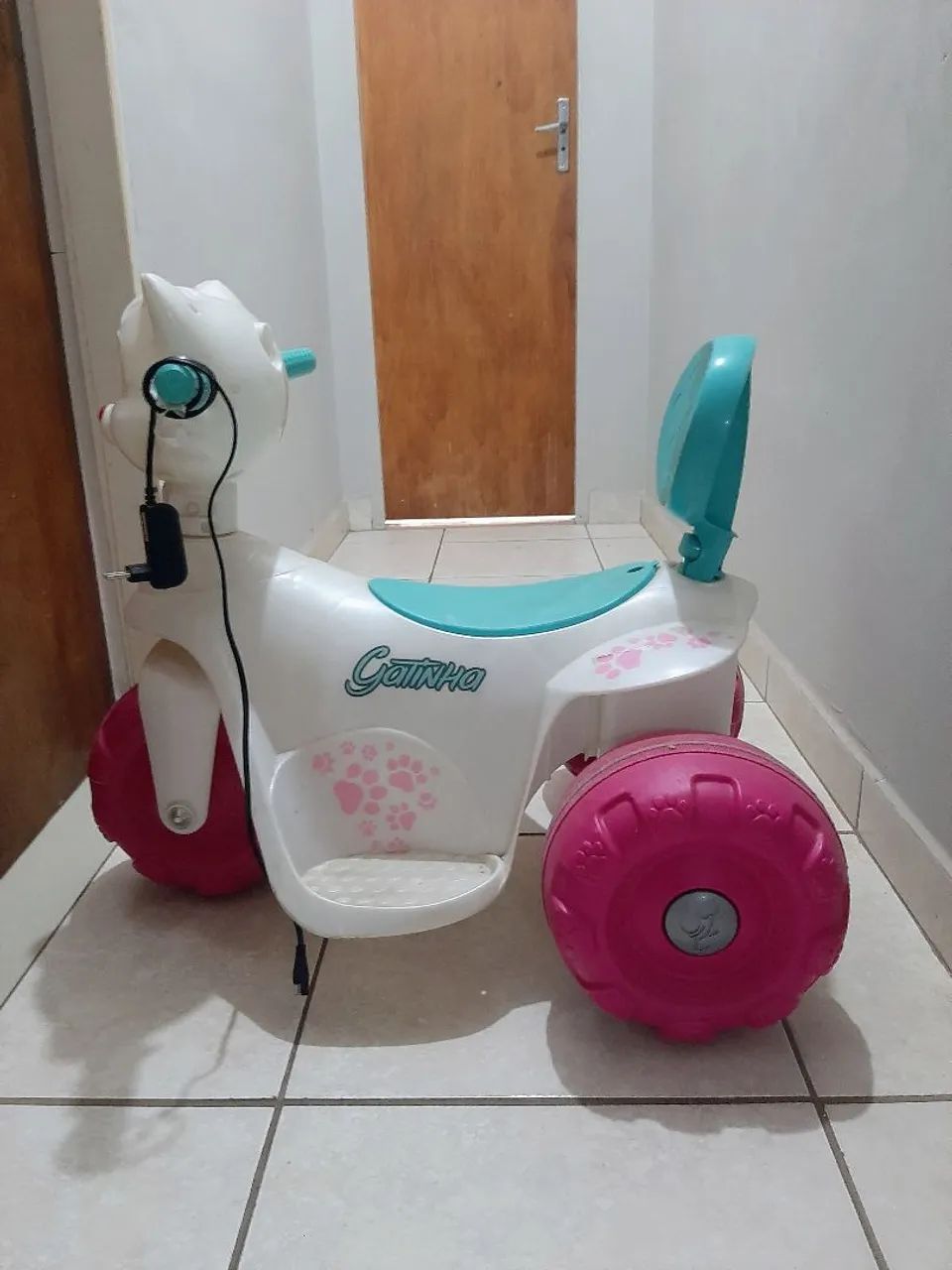 Moto elétrica infantil - Menina