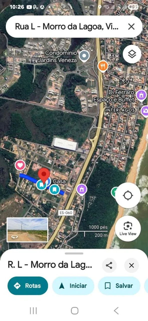 Lote praia, ponta da fruta , Comercial.  ENTRADA parcelas 