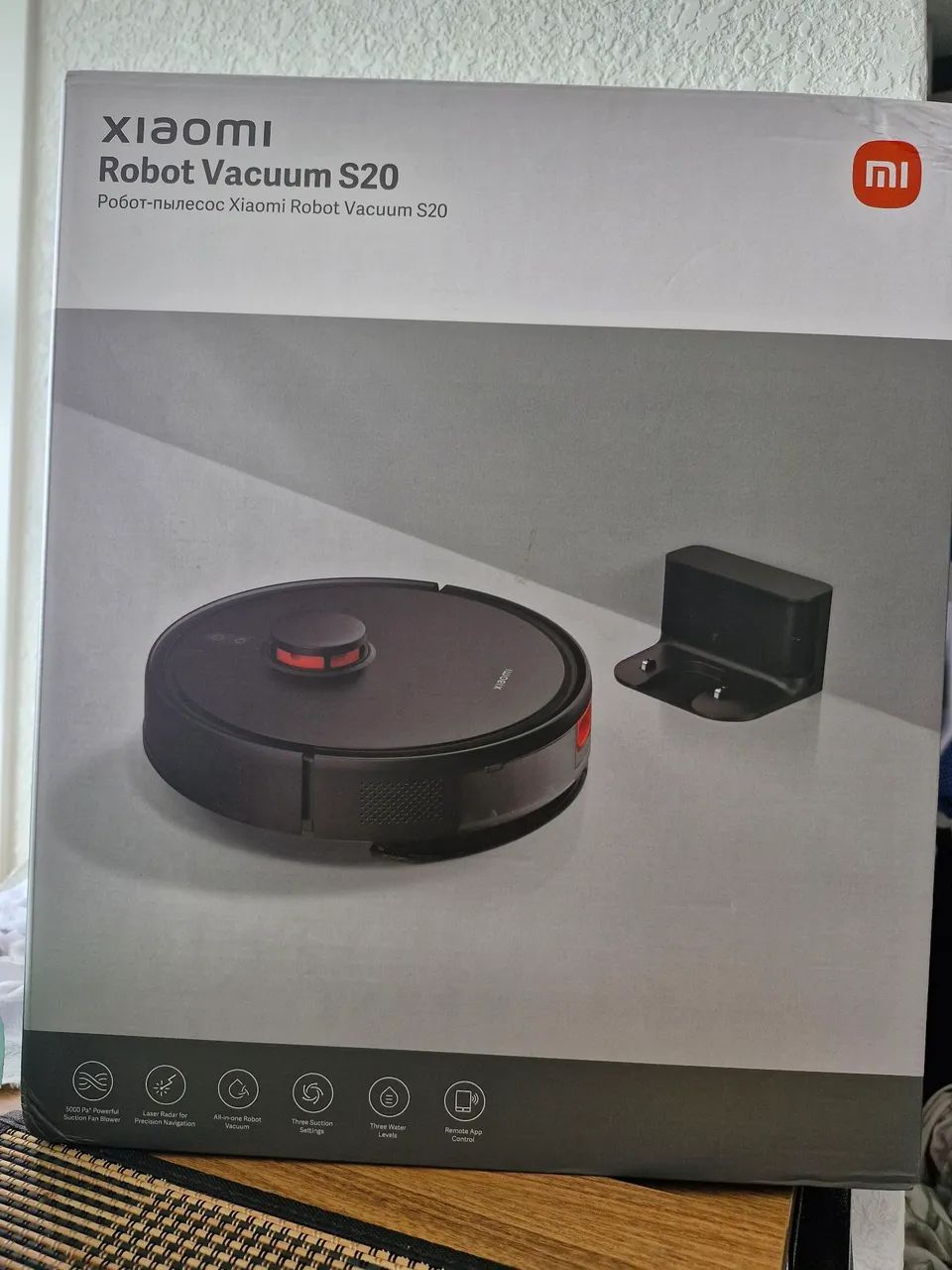 Robô aspirador Xiaomi Robot Vacuum S20 - Novo