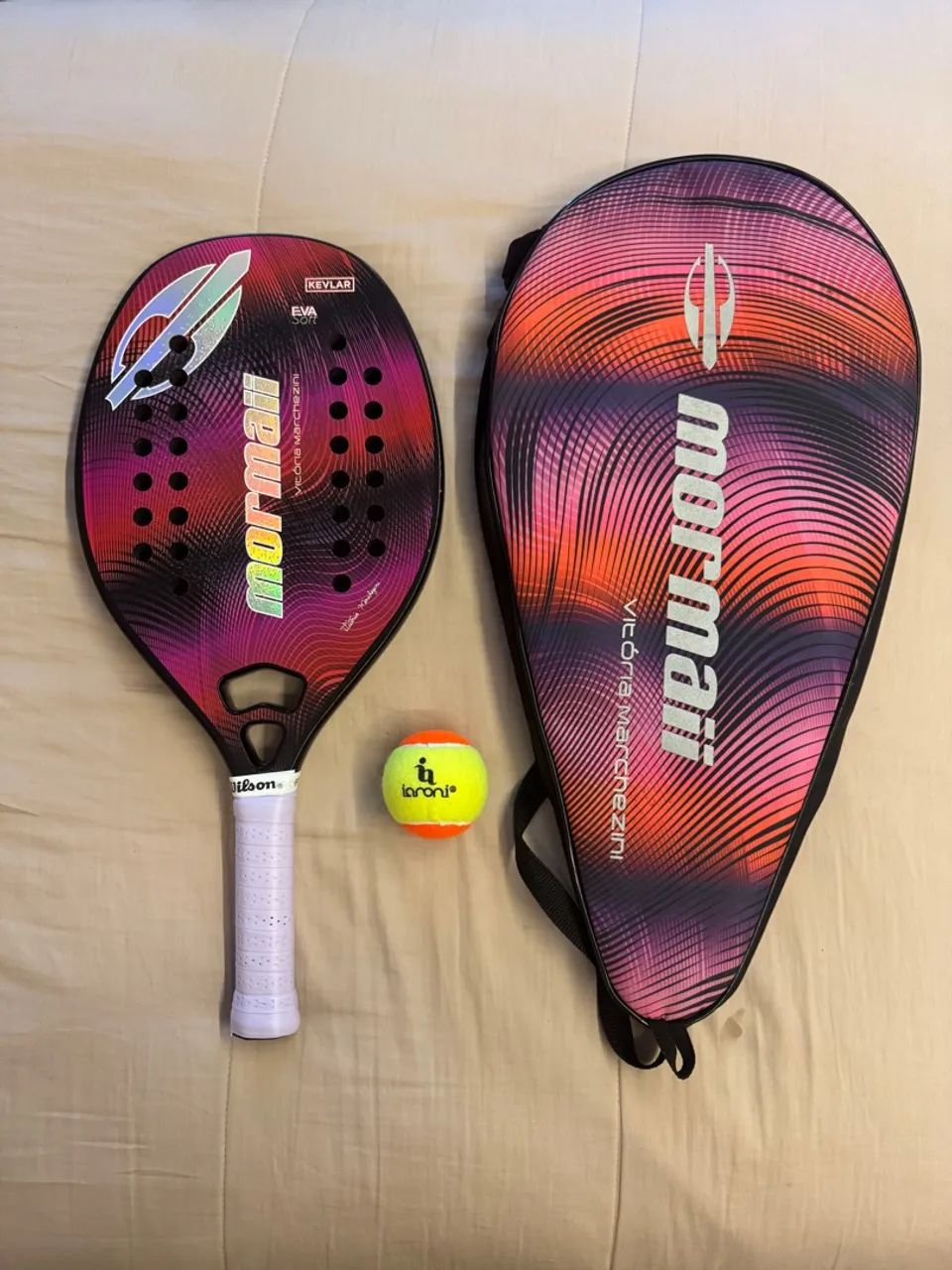 Racket Beach Tênis Mormaii Vitória Marchezini
