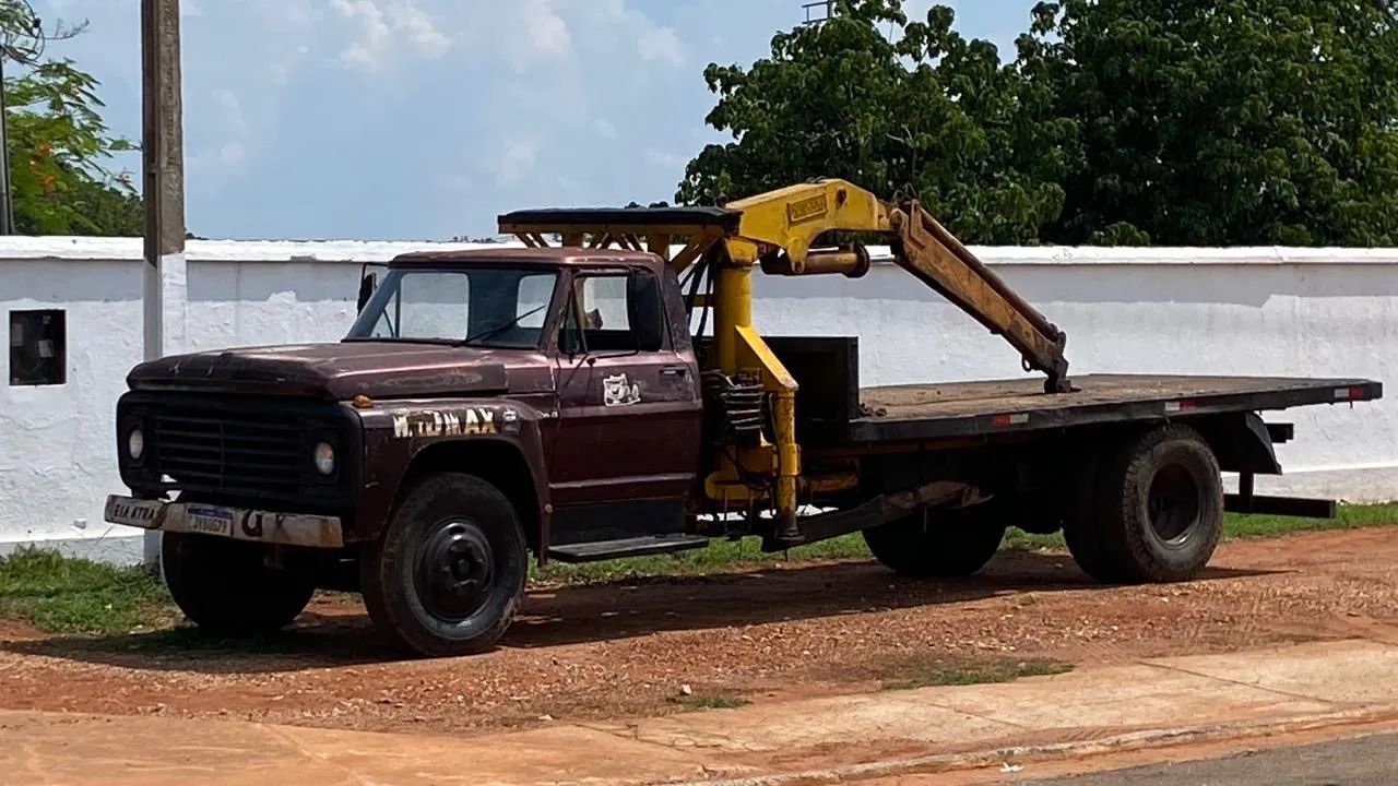 Caminhão Munck Ford F-7000 - Ótimo estado! - Foto 6