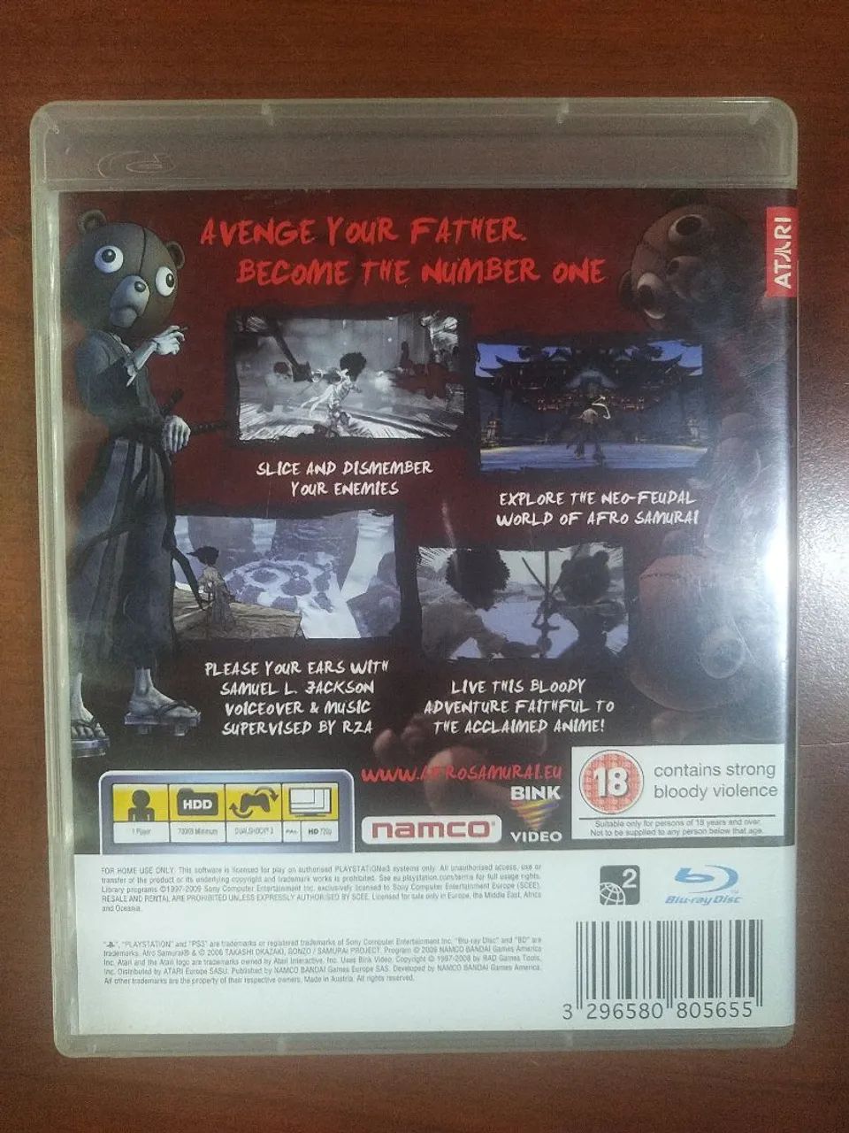 Jogo - Afro Samurai - Ps3 - Foto 4