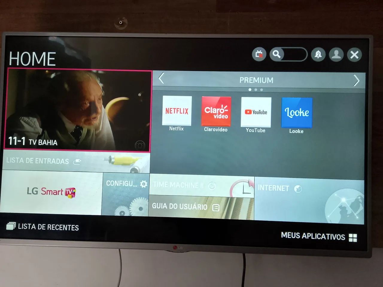 TV LG smart de 42 polegadas no precinho pra hoje 