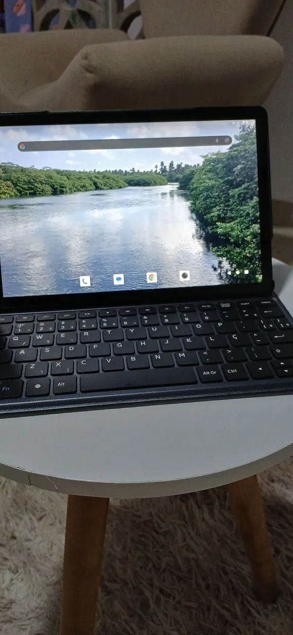 Tablet com Teclado - semi novo - Foto 4