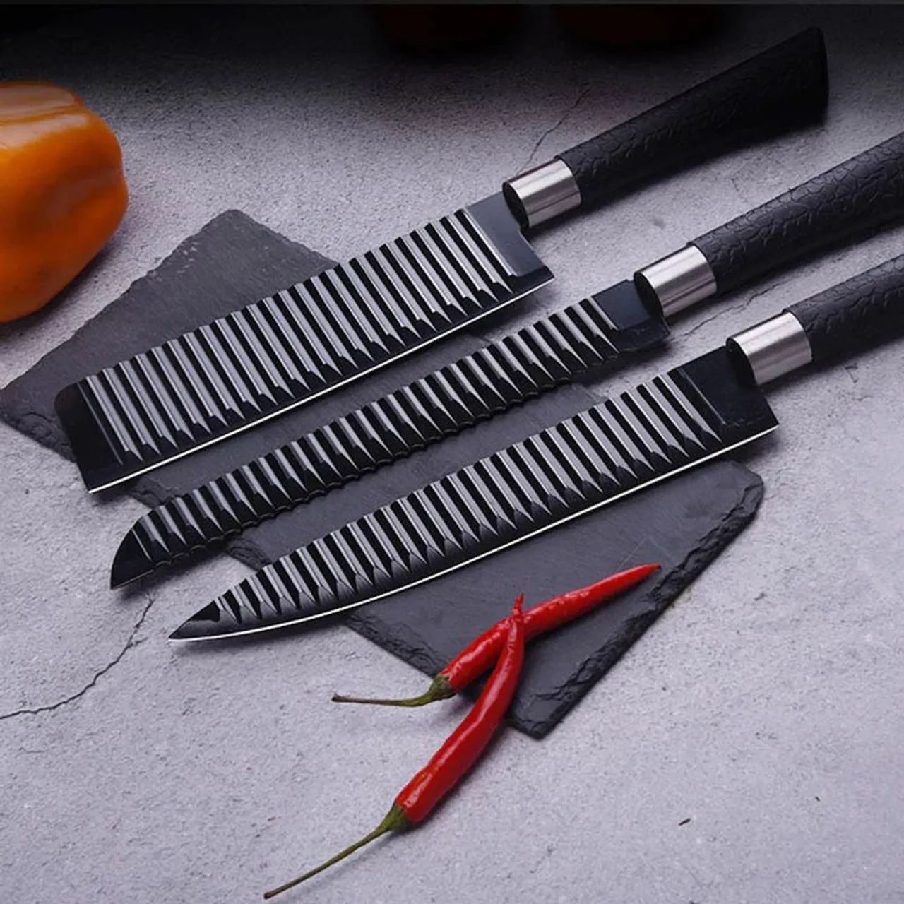 Kit de Facas Profissional Antiaderente IZEGRILL MASTER - Foto 6