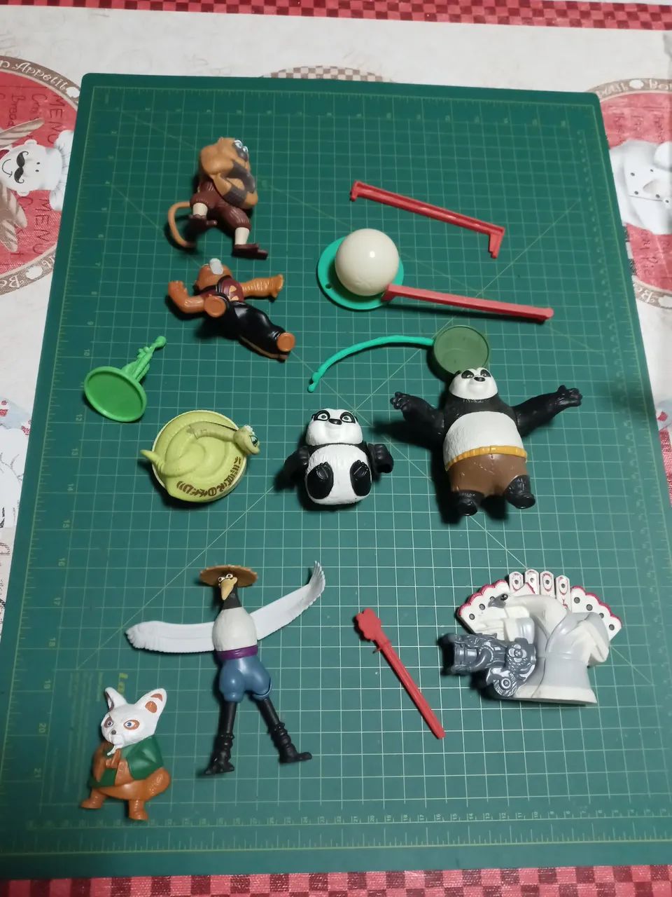 8 Miniaturas da Colecao Kung Fu Panda Escassas - Foto 2