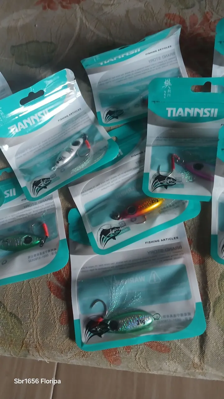Isca de pesca micro jig baby unitario