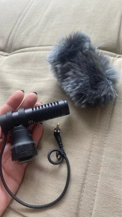 Microfone Canon DM-E100 para Câmera / Ótimo para quem trabalha com mídia - Foto 3