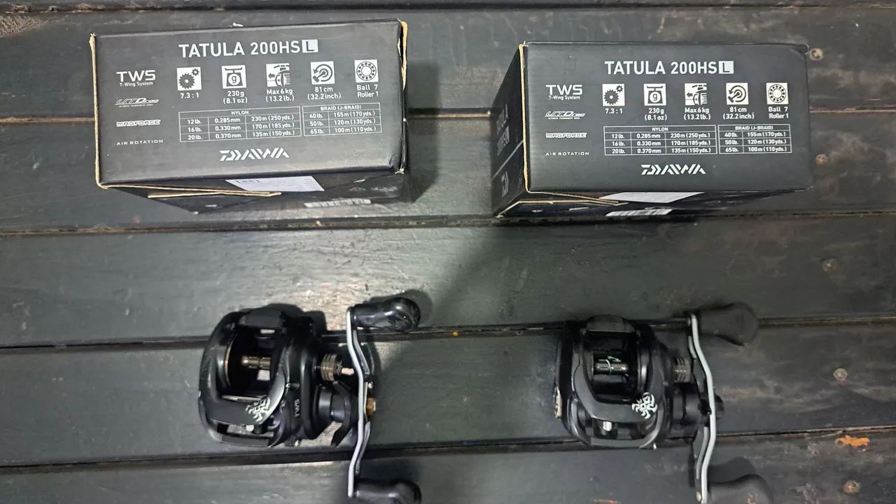 2 Carretilhas TATULAS ESQUERDAS  200HSI - Foto 3