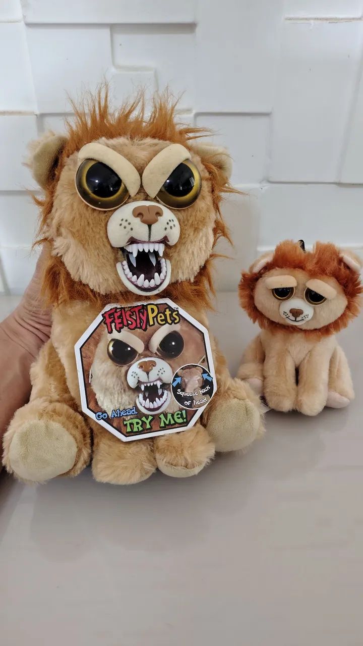 Feisty Pets Leão - combo
