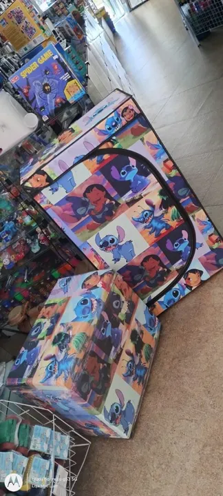Baú Infantil Lilo & Stitch - Organização e Decoração