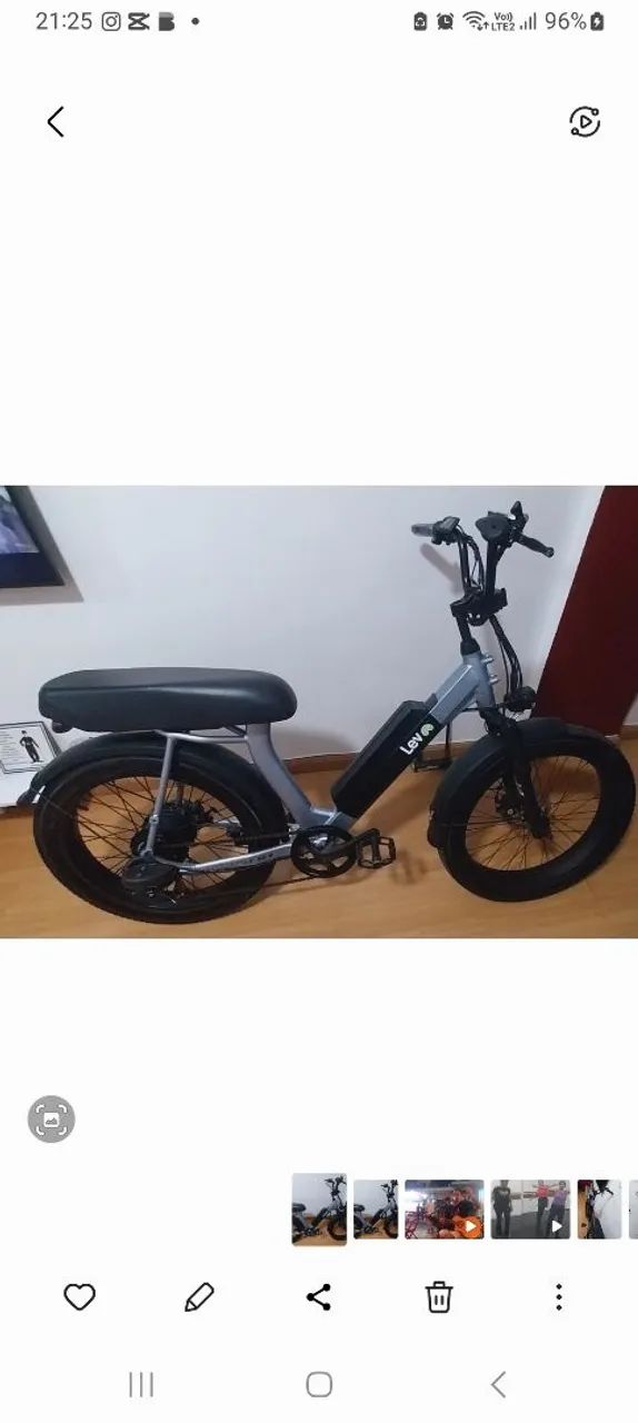 Bicicleta Elétrica Lev Plus  - Foto 2