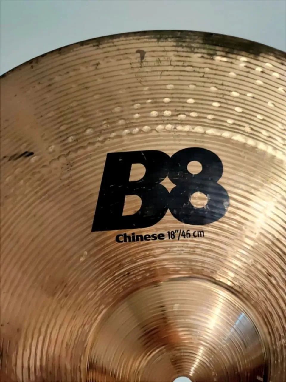Prato Sabian B8 China 18" - Ótima condição - Foto 2