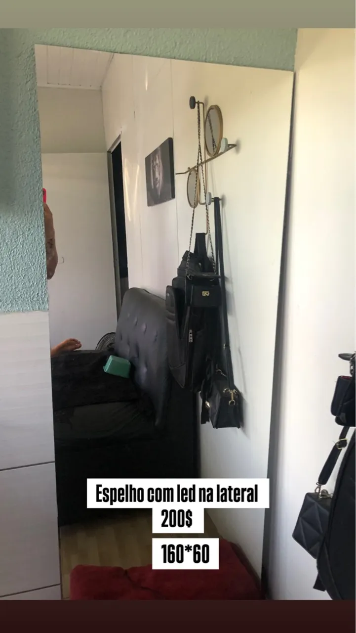 Espelho com LED na lateral - 160x60