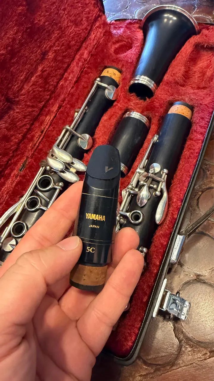 Clarinete Yamaha Y35 em Ébano - estado de novo - Foto 3