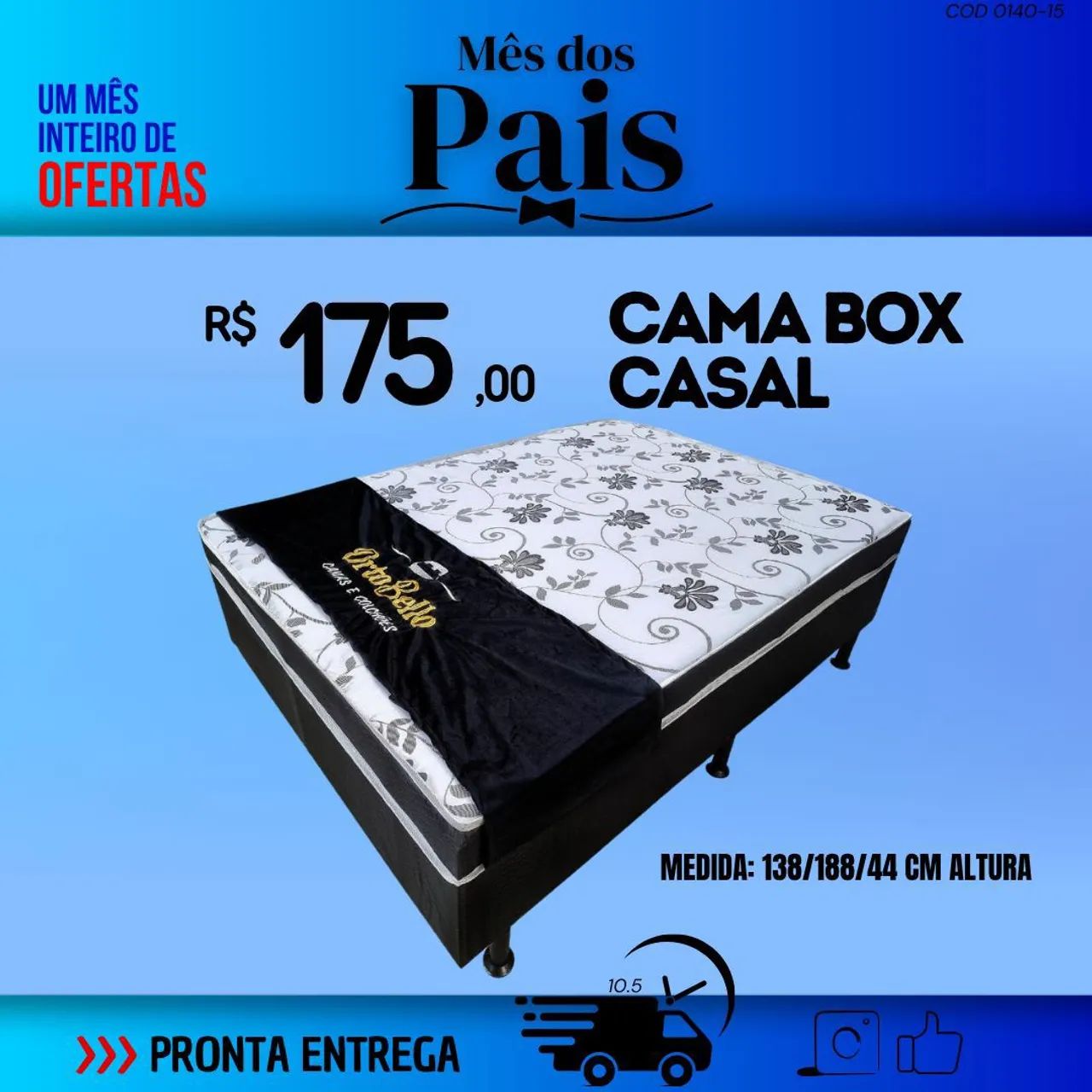 Colchão Casal Confortável e com Design Exclusivo - Foto 2