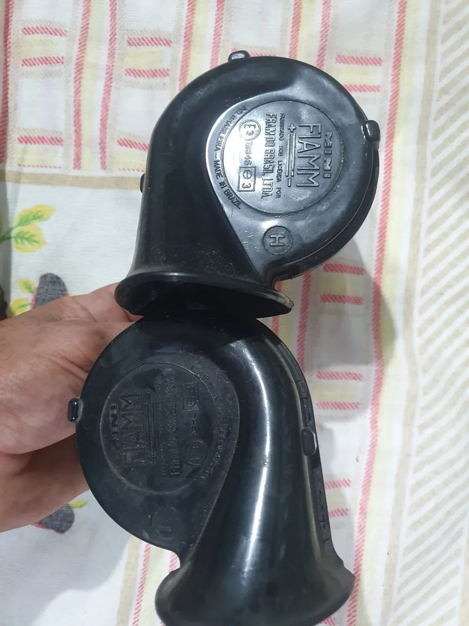 Par de buzinas mini fiamm cod.31846