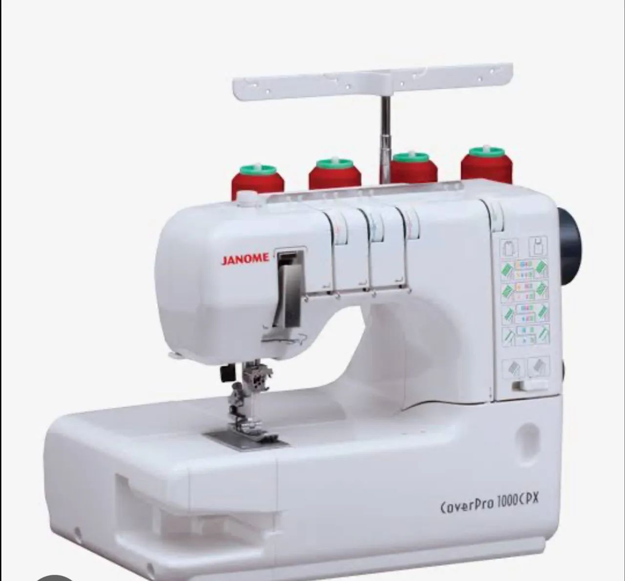 Máquina de Costura Overlock Janome CoverPro 1000CPX