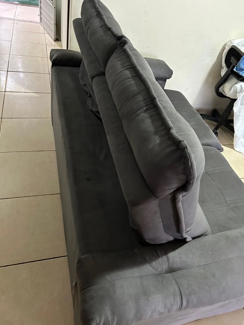 Sofá Velut, 2 lugares, reclinável e retrátil.  - Foto 2